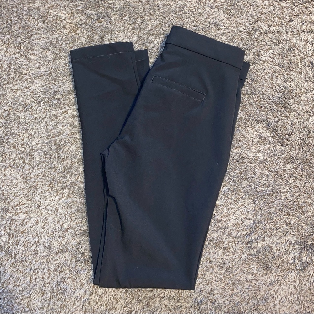 Dark / Medium Grey GAP Skinny Hi-Rise Ankle Pants, size 0R